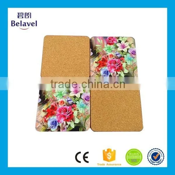 Hot Sale Square Paper Coaster Logo Printed Custom MDF Cork Coaster Supplier's Choice photo-5