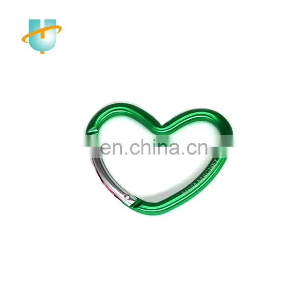 Custom Wholesale Bulk Small Mini Camping Hiking Water Bottle Metal Aluminum Alloy Snap Carabiner Clip Hook