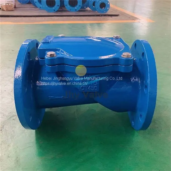 GGG50 Ductile Iron Rubber Flap Flange Check Valve