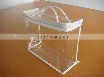 clearn pliable packing pvc bag plastic