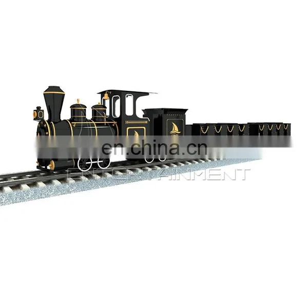 16 Person Battery Powered Ride on Train Tourist Track Train for Sale photo-5
