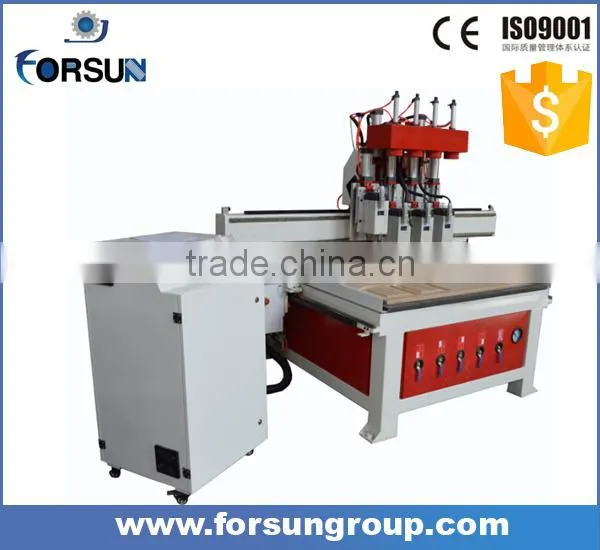 China Supplier Mdf Cutting Power Wood Cnc Router Multi Spindle Machine for Door Furniture photo-5