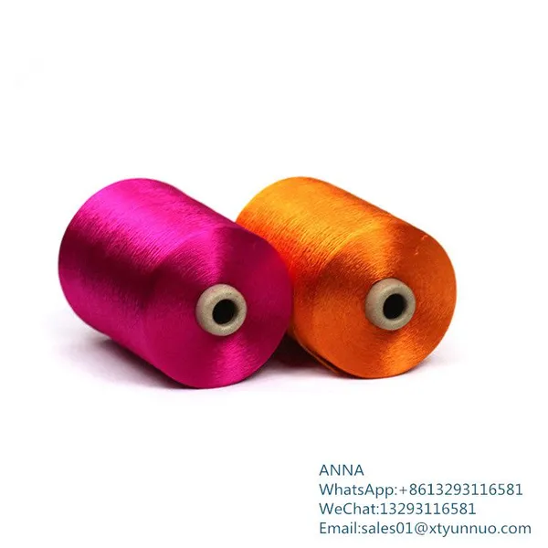100% Polyester Dty Yarn Weaving Knitting Yarn Hot Sale Customized photo-2
