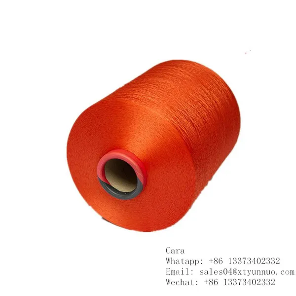 100% Polyester DTY 30s/1 75D/36F*2 Recycle Polyester Yarn for Weaving photo-2
