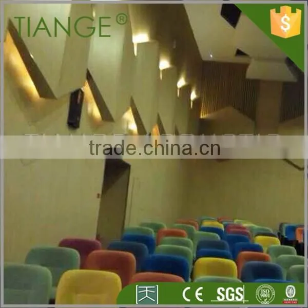 Light Weight And Colorful Mineral Fiber Acoustic Ceiling Tile For Cinema And Indoor Decoration photo-2