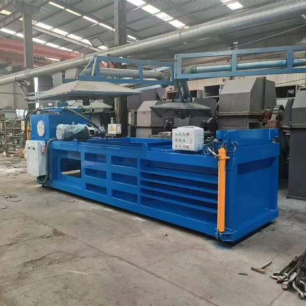 Hydraulic Baling Machine for Recycling Waste Materials; Hydraulic Baling Machine for Waste Cardboard Boxes. photo-3