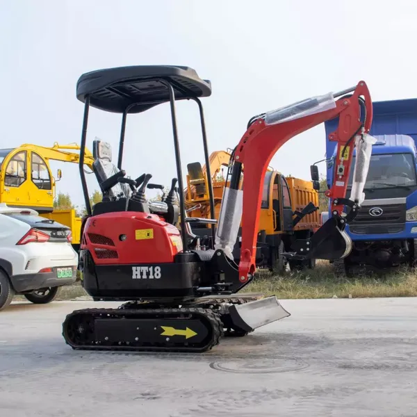 Mini Excavator 0.8T CE ISO Certified Low Noise Design for Residential Areas photo-2