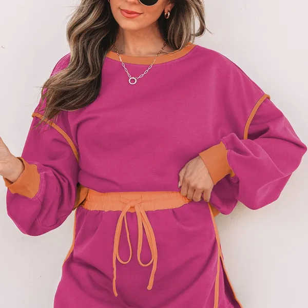Wholesale Women's Tracksuit Sets and Summer 2 Piece Sports Suit With Lightweight Loose Sport T-Shirt & Shorts Casual Sportswear Outifit