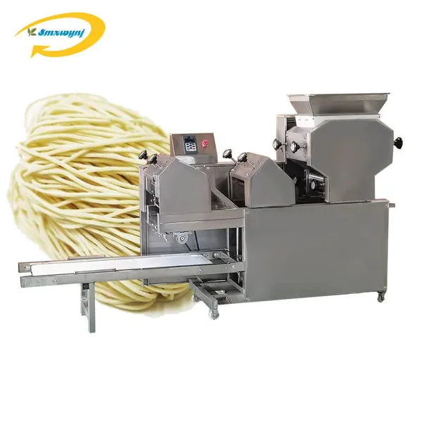Customized Industrial Fresh Dried Noodle Extruder Production Line Stick Noodle Production Line Noodle Press Machine