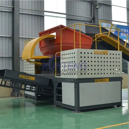 Municipal Waste City Solid Garbage Shredder Cloth Textile Shredding Plastic Bottle Crusher Wire Crushing Machine in Sri Lanka EPC photo-3