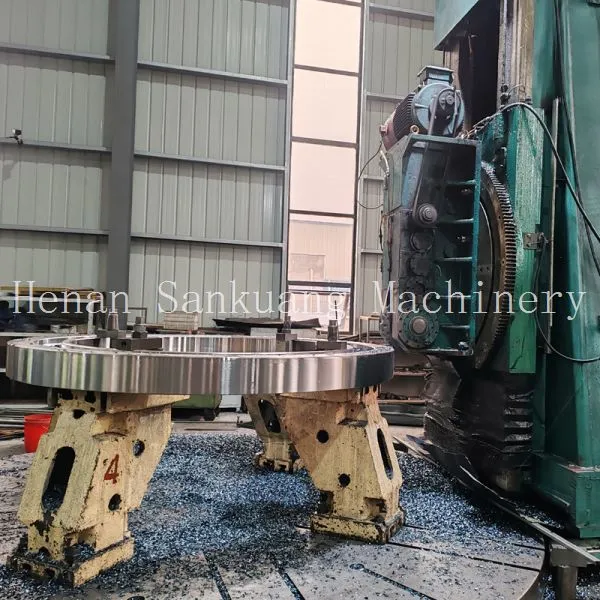 Cast Ring Gear for Wind Turbine Yaw Drive, 20-Year Service Life, High Torque Capacity photo-4