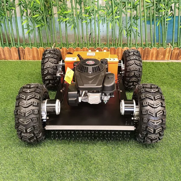Vigorun Tech VTW550-90 Best Price Remote Control 4WD Lawn Cutter Machine Walking Speed 6km/h photo-2