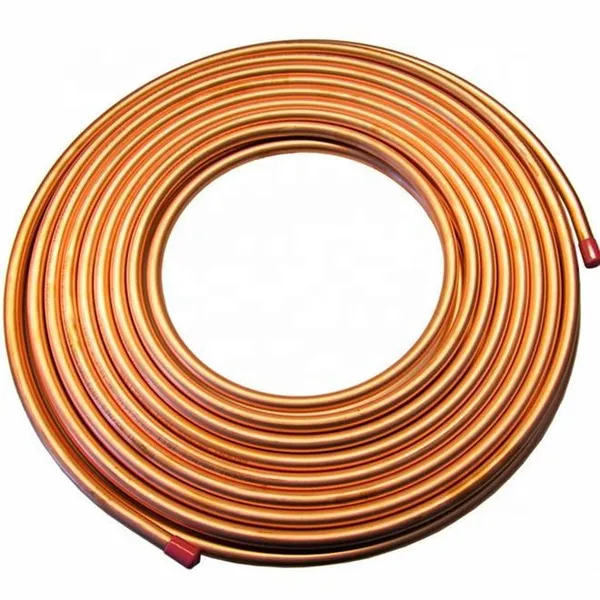 Air Conditioning Refrigerant Lines Use 15m-50m Soft Coil C12200 Copper Tube photo-3