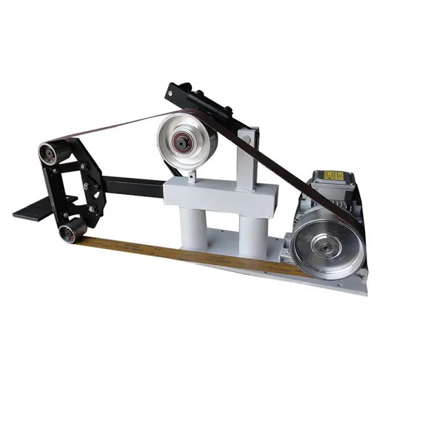 Home-use desktop multi-function sanding belt sander electric polisher with speed control mode