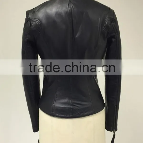 Genuine Leather Jacket Women Online Shopping Pakistan photo-2