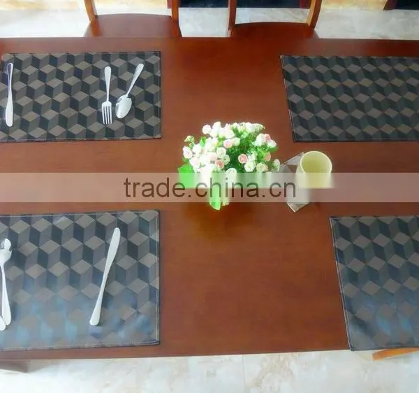 High Quality PVC 3D Placemat Hotel Restaurant photo-5
