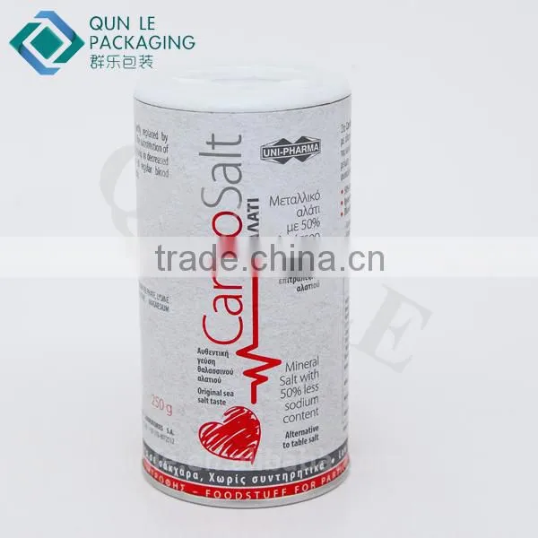 10oz Paper Material Spice Jar With Salt and Pepper Tube Shaker Lid photo-2