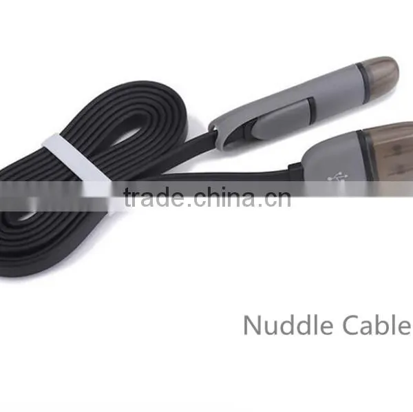 Flat Magnetic Snake 2-in-1 Micro Cable photo-3