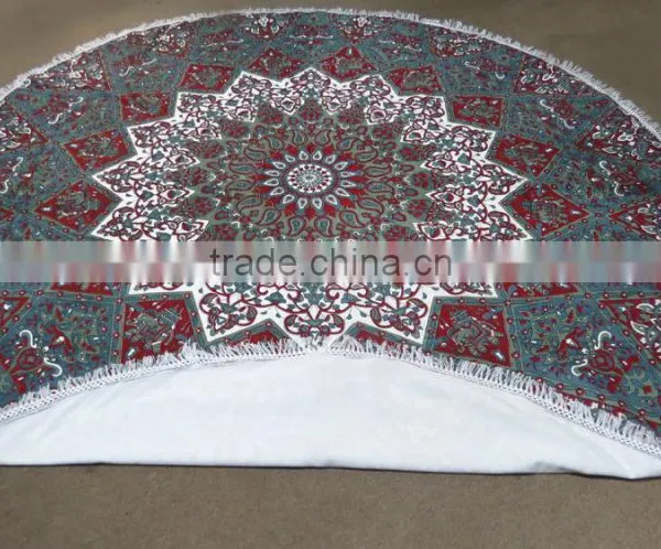 Yoga Mat Circle Roundie Mandala Tapestry Wall Hanging Throw Picnic Blanket photo-4