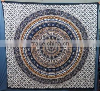 Big Mandala Hippie Wall Hanging Tapestries Queen Size Home Decor Bohemian Tapestry photo-6