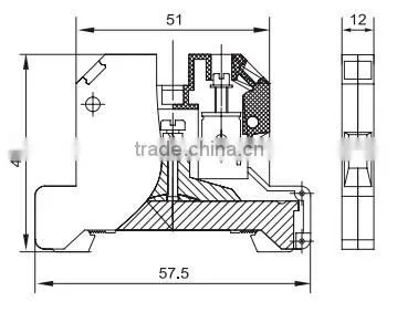 SEK-16JD Grounding Brass Screw Electric Connector photo-6