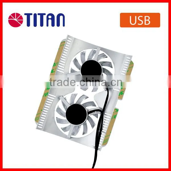 3M Tape HDD Server Set Top Box Gaming PC Wifi Router USB Fan Plastic Portable Air Cooler photo-4