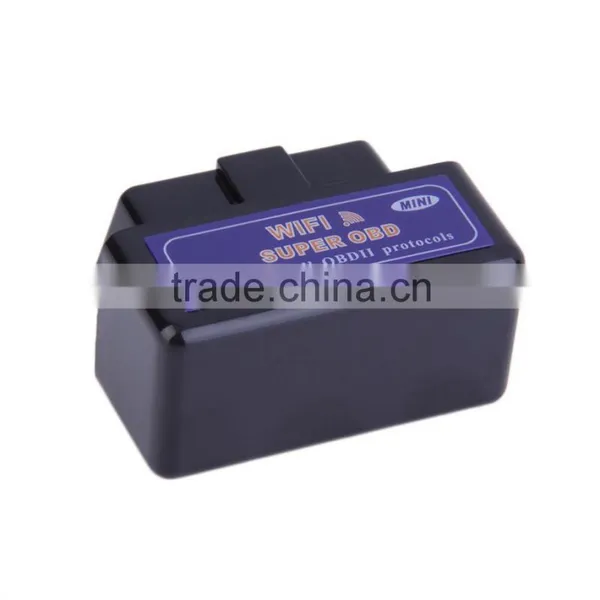 Mini ELM327 WiFi ELM 327 OBDII Car Diagnostic Tool OBD2 Code Reader Scanner For IOS Android ELM WiFi 327 Black Hot Selling~ photo-6