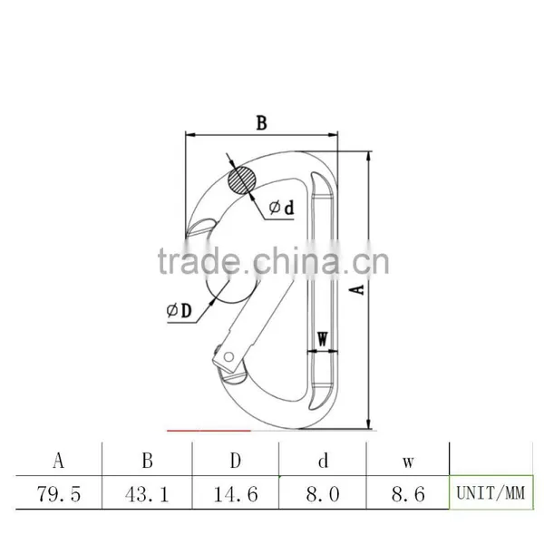 Wholesale High Quality Capacity d Type Aluminum Hook photo-2