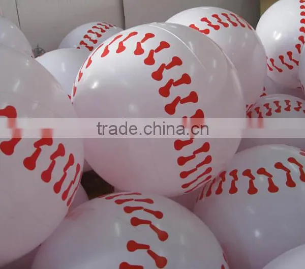 Cheap 30cm Toy Balls PVC Inflatable Baseball photo-5