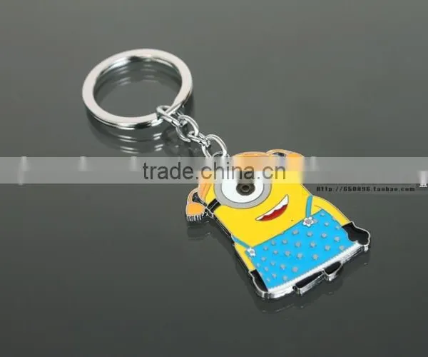 Yellow Little Man Custom Factory Bottle Opener Keychain for Promotional, Bottle Opener With Short Lanyard, photo-6