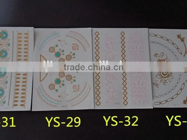 Metallic Tattoos, Flash Tattoos Gold Tattoos Silver Tattoos Temporary Tattoos Jewelry Tattoos photo-3