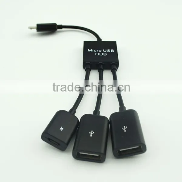 Custom Made Data Cable Micro Usb Hub Adapter for Data Transmission photo-6