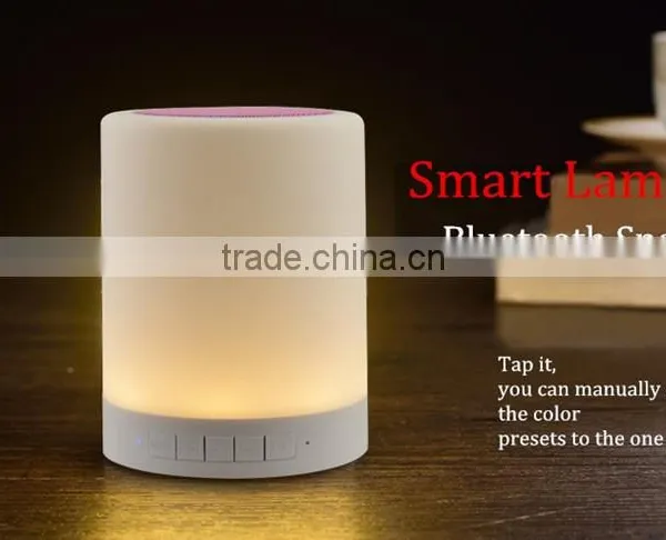 Low Price Touch Smart Led Lamp Rechargable Camping Lantern With Mini Bluetooth Speaker Quality Choice photo-5