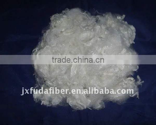 1.8DX51MM Super White Solid Siliconized Polyester Staple Fiber/1.8DX51MM PSF