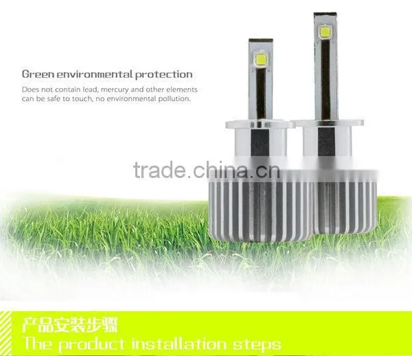 HOT SALE Mini Auto Car LED High Power 40W Headlight H1 LED 24V 4000ML photo-2