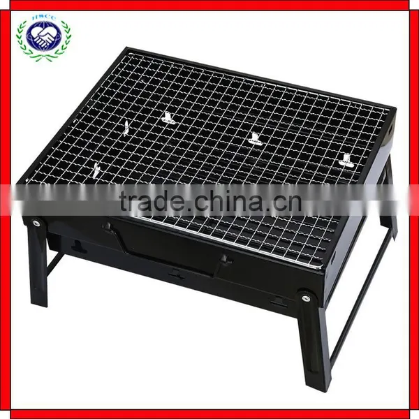 Stainless Steel Mini Charcoal Rotisserie BBQ Grill For Party photo-6