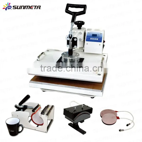 5 in 1 White Heat Press Transfer Sublimination Machine t Shirting Printing Machine photo-2