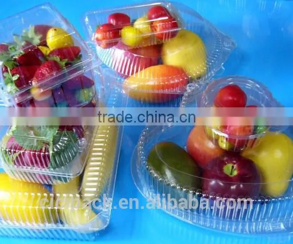 clamshell packing for fruit