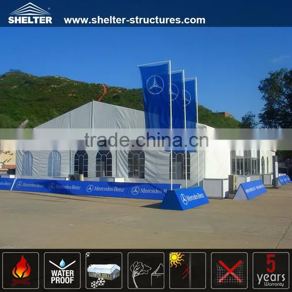 15*20m White Pvc Fabric With Window Exhibition Tent for Event photo-2