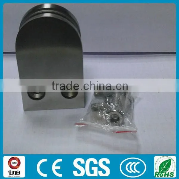 YUDI Stainless Steel 304 Frameless Glass Stain/brush Clamp photo-3