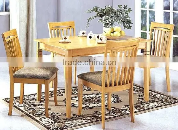 Hot Sell in Made in China Cheap High Qunlity Folding Solid Wood Dining Room Furniture Table and Chair photo-2