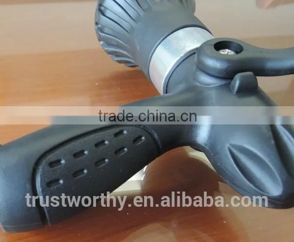 Taiwan Fireman Heavy Duty Level Flow Control Aluminum Garden Hose Nozzle photo-2