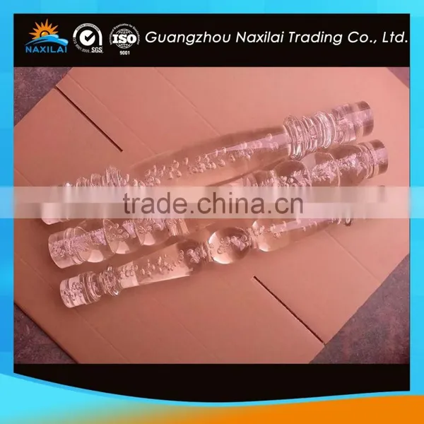 2016 Hot Sell Crystal Handles 100% Virgin Material Acrylic Balustrade photo-2