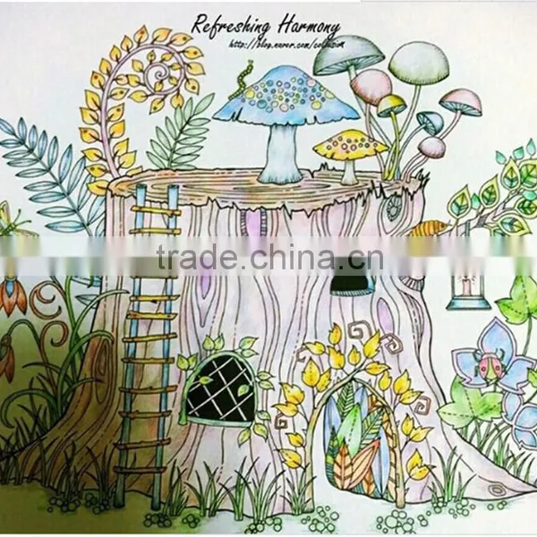 Wholesale An Inky Treasure Hunt and Enchanted Forest Coloring Book English Version Secret Garden Series photo-6