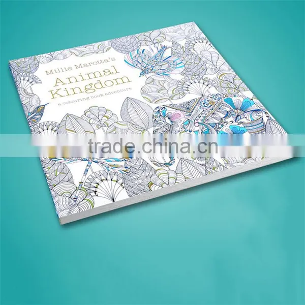 Hot Sale Hand-Painted Korean Secret Garden Series Animal Kingdom Coloring Book For Adult photo-5