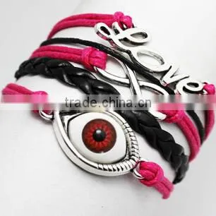 Custom Logo Womens Leather Bracelets photo-5