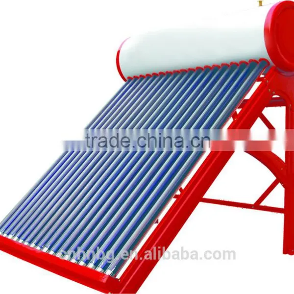 2016 Best Quality Vacuum Tube Type Mini Portable Solar Heater(Manufacturer) photo-2