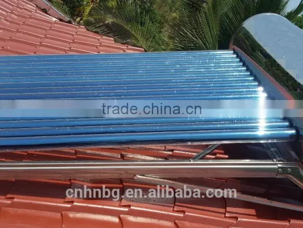 2016 High Quality Vacuum Tube Type Solar Water Heater Roof System(Manufacturer) photo-2