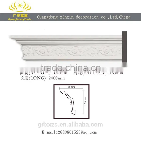 Factory Direct pu Carving Cornice Mouldings