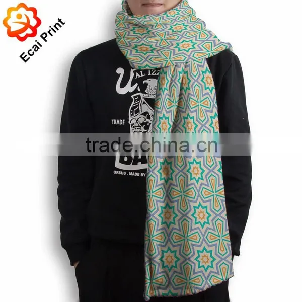 Luxury Newest Modern Heat Transfer Printing Women Scarf photo-2